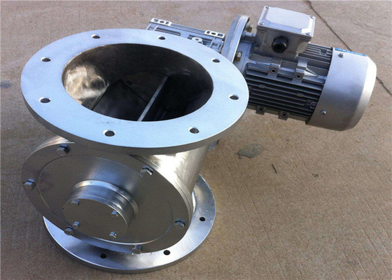 Круглый тип клапан воздушного шлюза погрузо-разгрузочной работы SS304 роторный